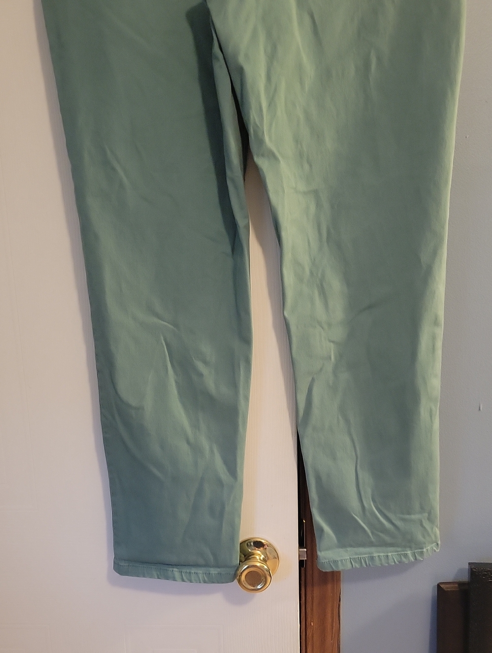 Croft & Barrow Women's Mint Green jeans Size 14 - Picture 6 of 6